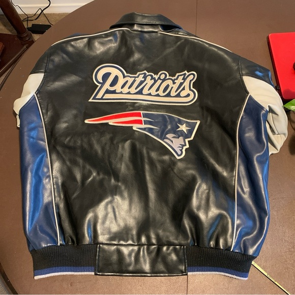 New England Patriots Jacket NFL Polyvinyl XL - Picture 3 of 13